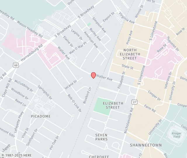 Location Map: 330 Waller Ave Lexington, KY 40504