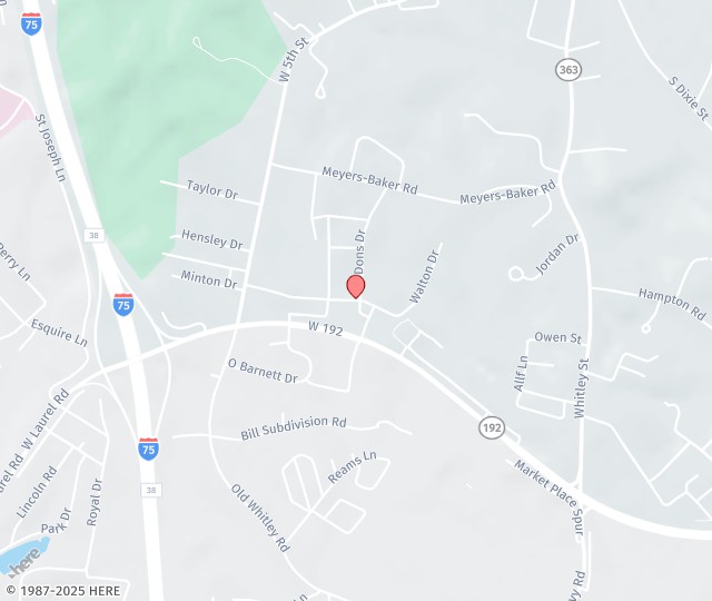 Location Map: 100 Bacho Way London, KY 40741